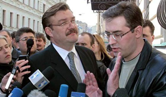 Андрей Норкин с Евгением Киселевым
