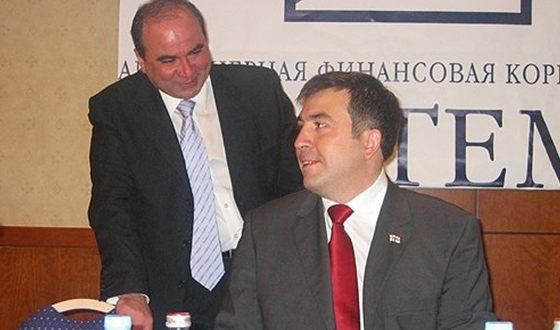 Михаил Саакашвили и Зураб Жвания
