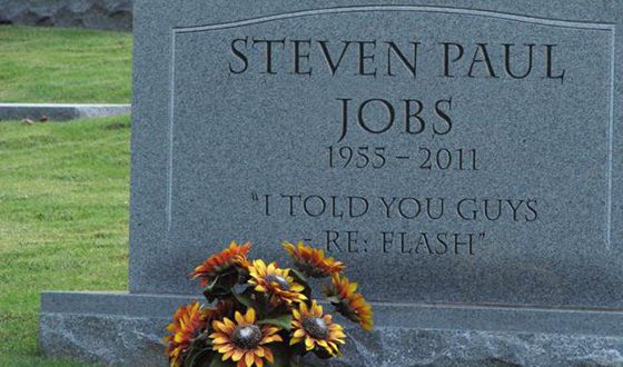 Похоронен Стив Джобс на кладбище Альта-Меса в Калифорнии