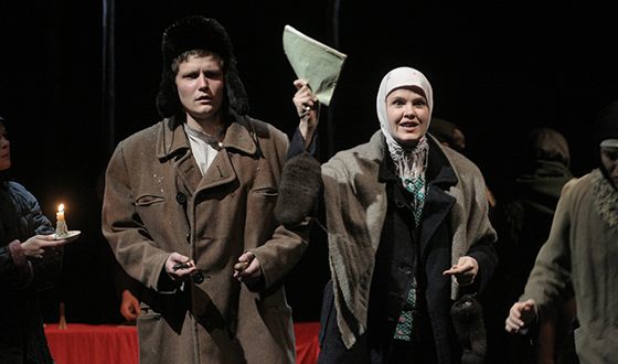 Екатерина Решетникова на сцене театра