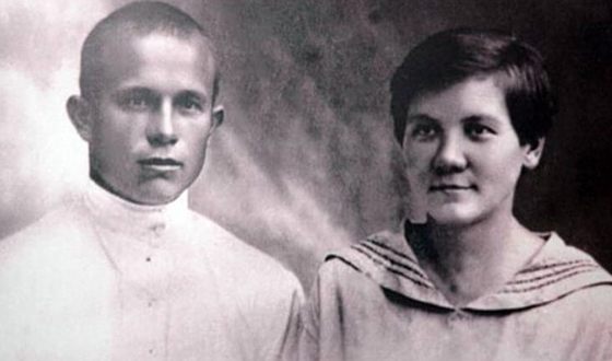 Никита Хрущёв и Нина Кухарчук