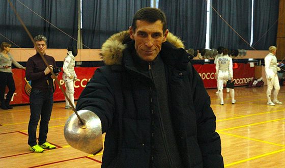 Игорь Савочкин с детства увлекается фехтованием