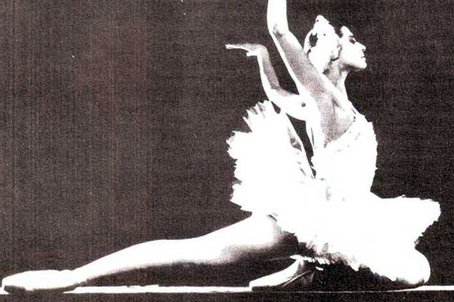 Агния Барто в балетной труппе