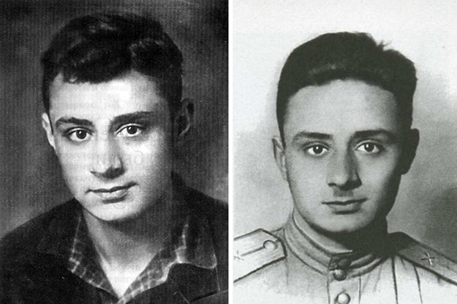 Эдуард Асадов в молодости