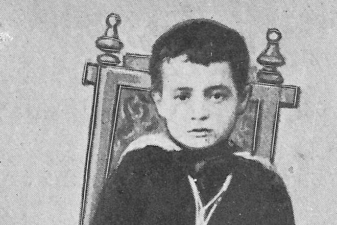 Джузеппе Москати в детстве