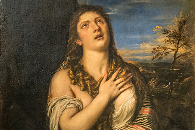 Картина Тициана «Кающаяся Мария Магдалина»