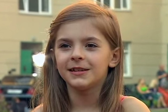 Ульяна Иващенко в детстве