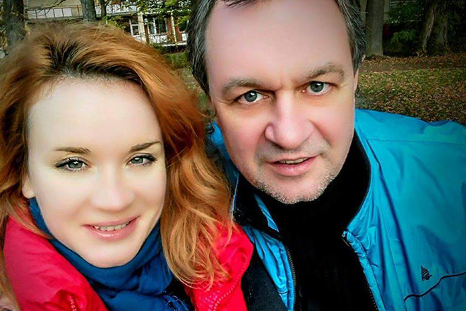 Алевтина Егорова и ее муж Андрей Зелинский
