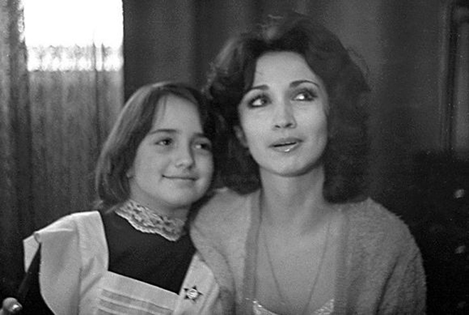Ирина Аллегрова с дочерью Лалой