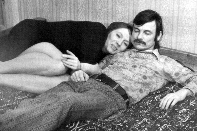 Андрей Тарковский с женой