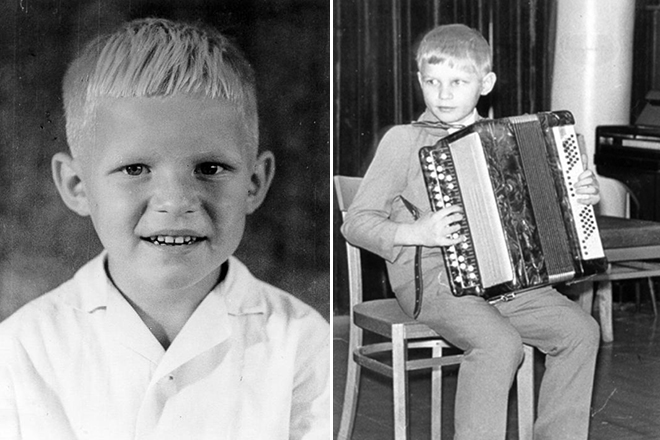 Олег Скрипка в детстве
