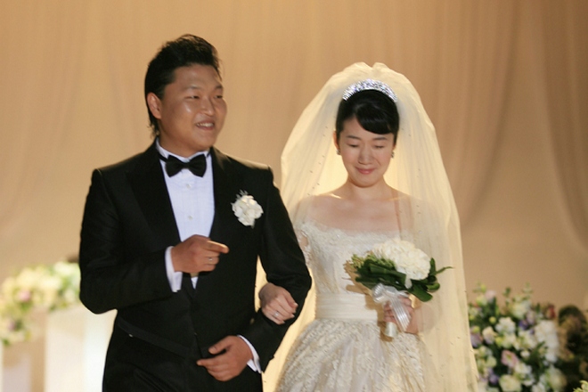 Psy и его жена
