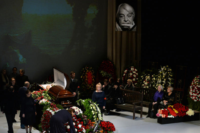 Похороны Юрия Любимова