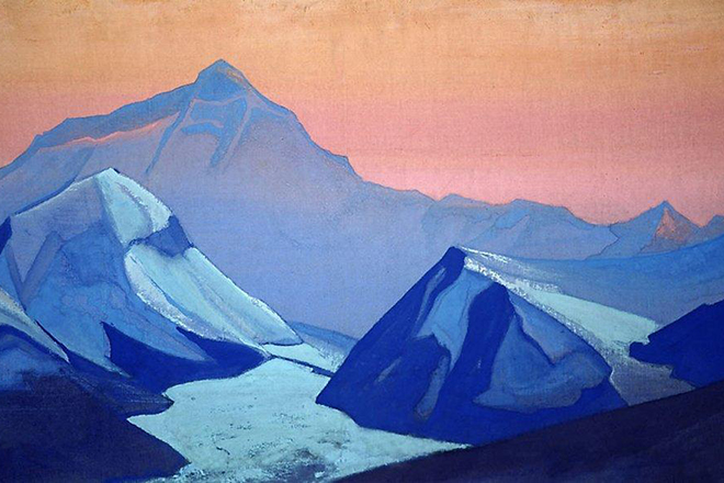 Картина Николая Рериха «Эверест»