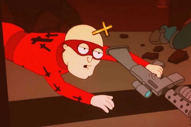 Энди Сэмберг озвучивает Антихриста в мультфильме «Американский папаша»