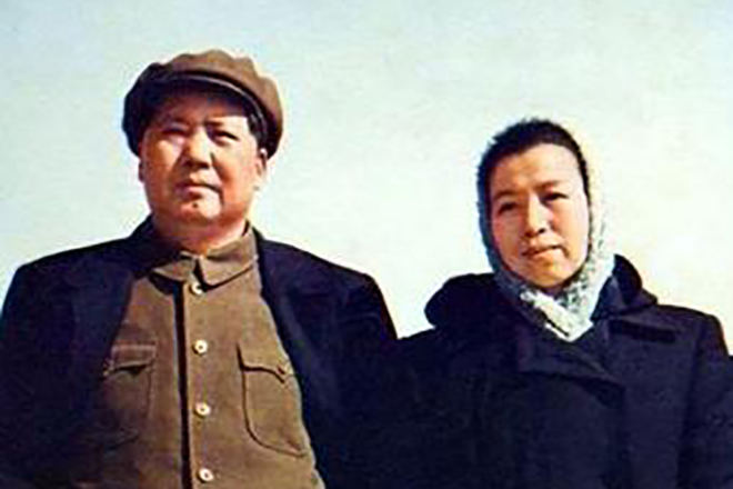 Мао Цзэдун с последней женой