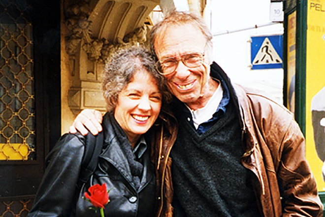 Роберт Шекли и его жена Дана