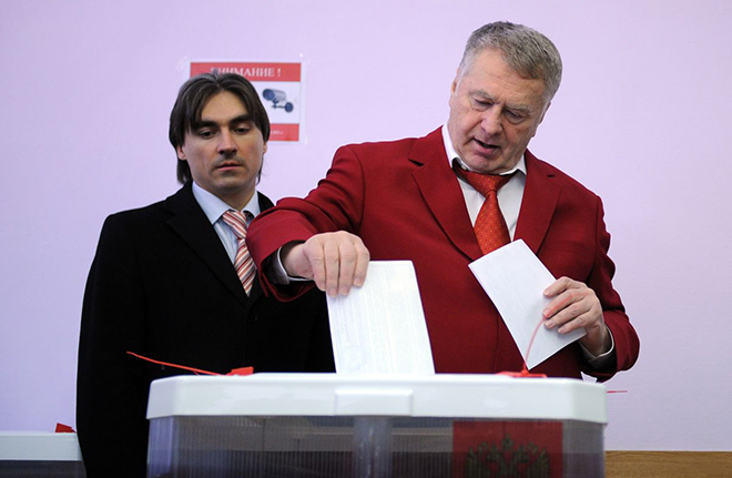 Владимир Жириновский на выборах