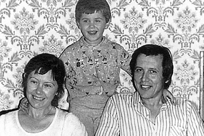 Валерий Золотухин и его вторая жена Тамара с сыном