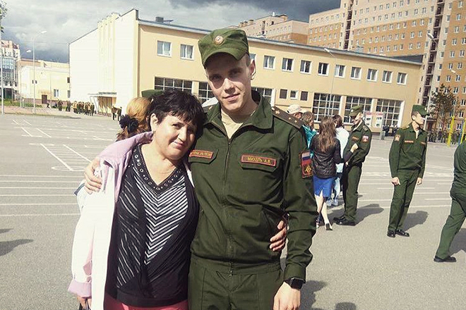 Мама и брат Виктории Сливко