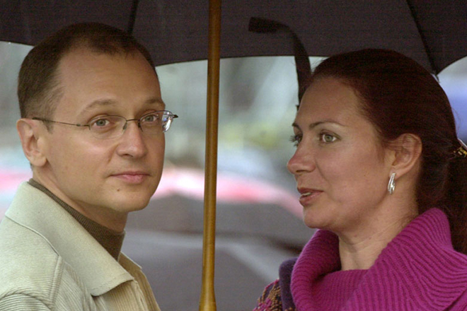 Сергей Кириенко и его жена Мария