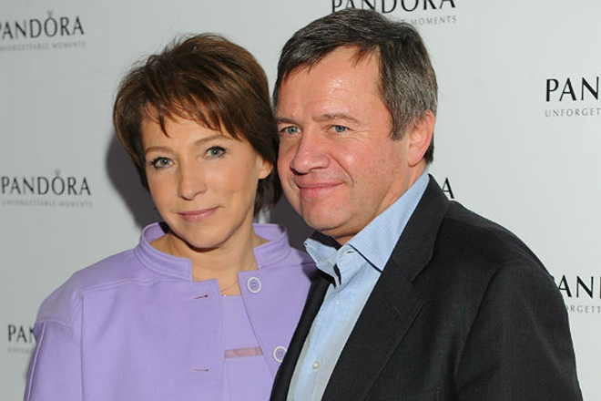 Татьяна Дьяченко и ее муж Валентин Юмашев