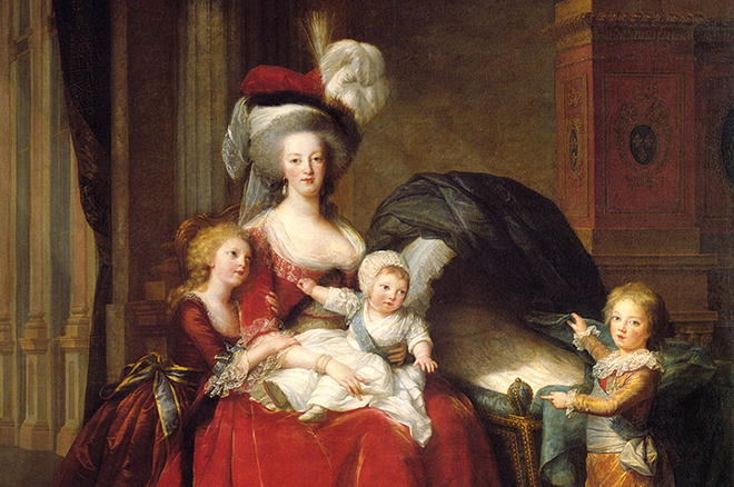 Мария-Антуанетта и дети