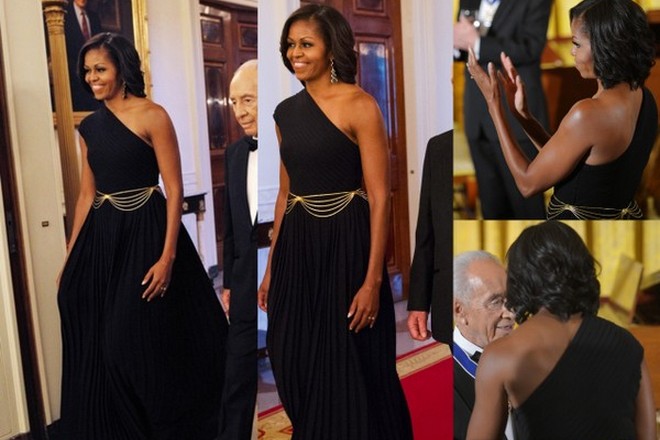 Мишель Обама в платье от Майкла Корса
