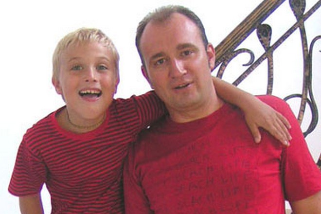 Святослав Ещенко и его сын Нарад