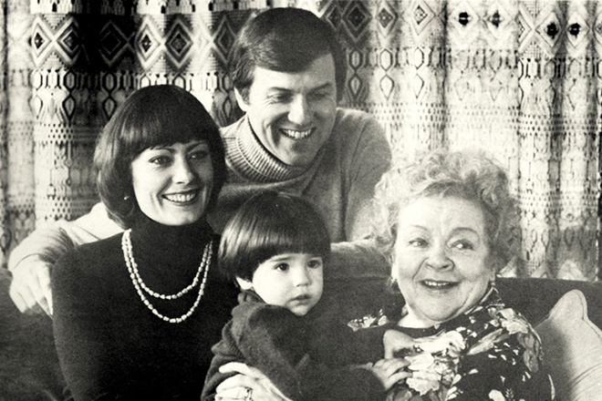 Виктория Федорова с семьей
