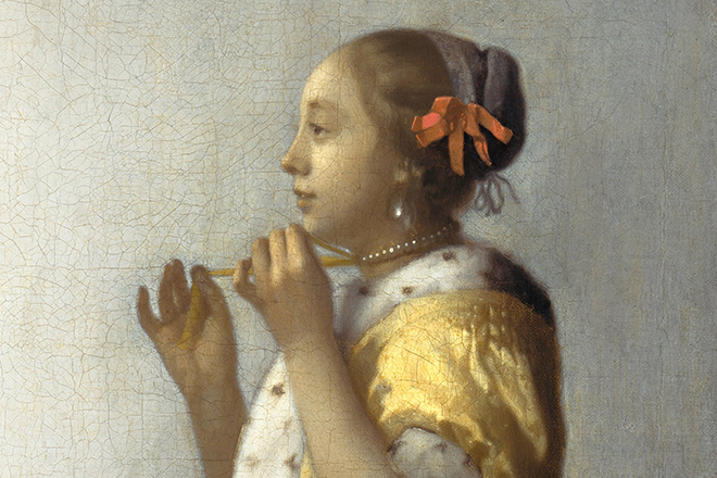 Картина Яна Вермеера «Женщина с жемчужным ожерельем»