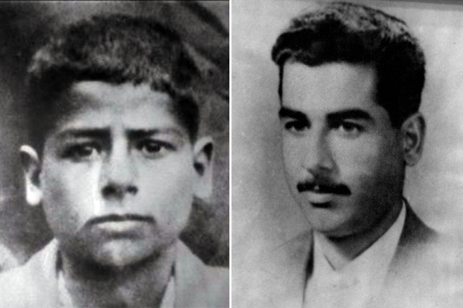 Саддам Хусейн в детстве и юности