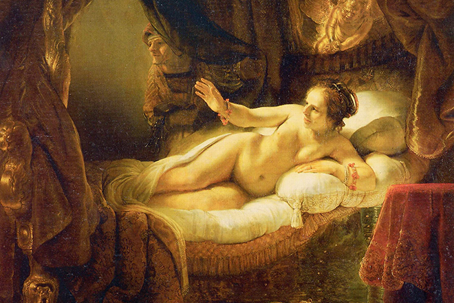 Картина Рембрандта «Даная»