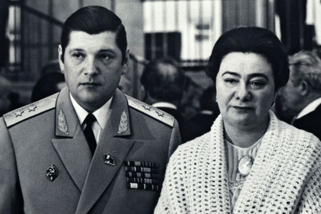 Галина Брежнева и третий муж Юрий Чурбанов
