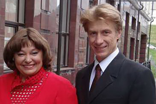 Наталья Бондарчук с мужем Игорем