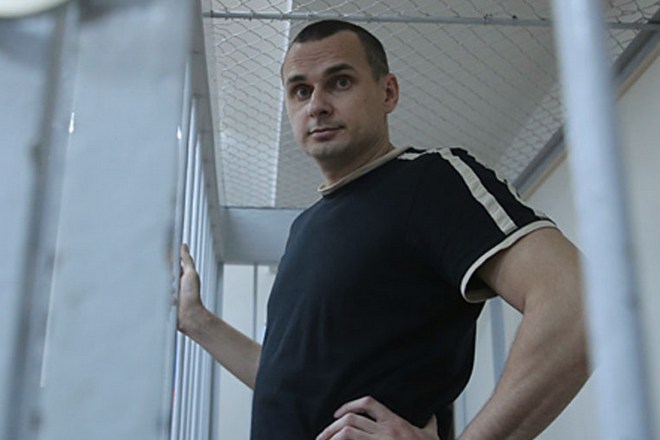 Арестованный Олег Сенцов