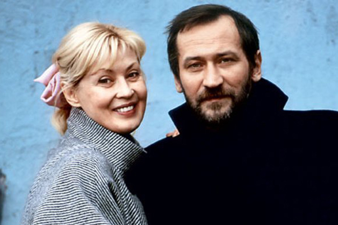 Леонид Филатов и его жена Нина Шацкая