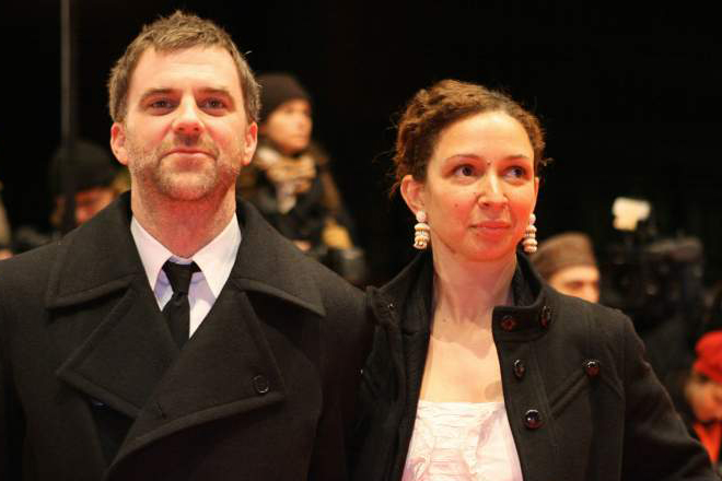 Пол Андерсон и его жена Майя Рудольф