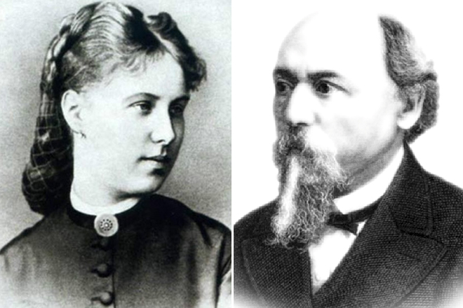Николай Некрасов и Зинаида Николаевна (Фёкла Викторова)