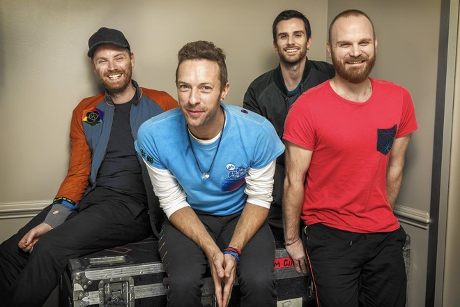 Группа «Coldplay» в 2018 году