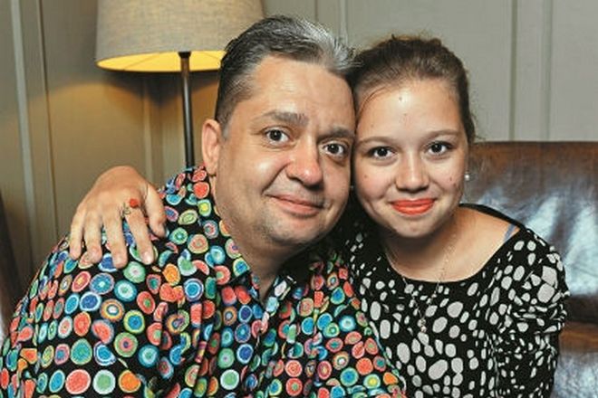 Дмитрий Барков с дочерью