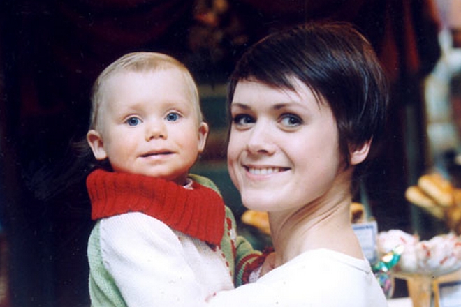 Ульяна Лопаткина с дочерью