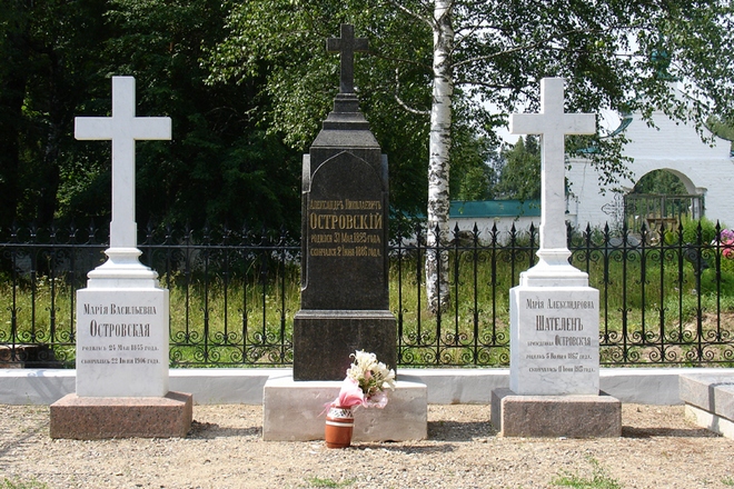 Могила Александра Островского