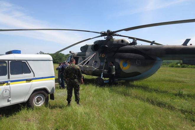 Вертолет, на котором чуть не погиб Аркадий Бабченко