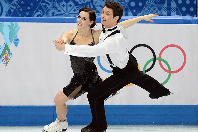 Тесса Вертью и Скотт Мойр на Олимпиаде в Сочи