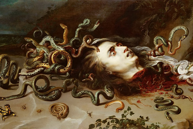 Картина Питера Рубенса «Медуза»