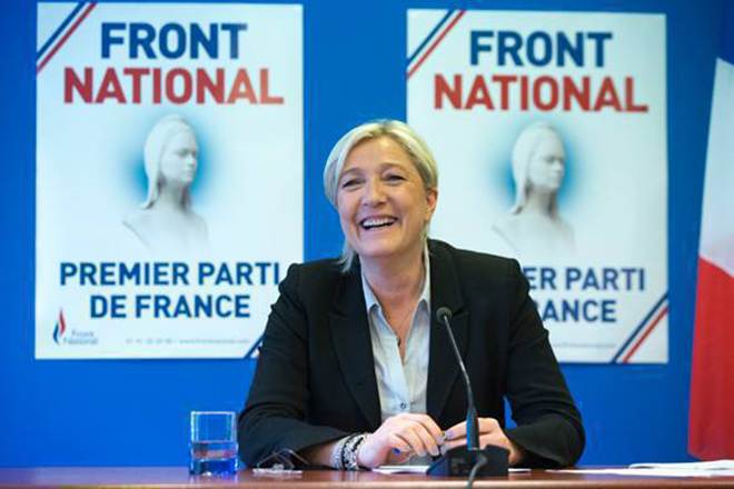 Марин Ле Пен в партии «Национальный фронт»