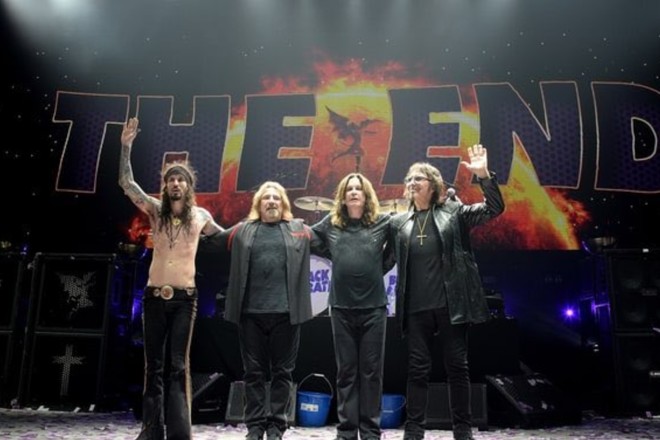 Группа «Black Sabbath» в 2017 году