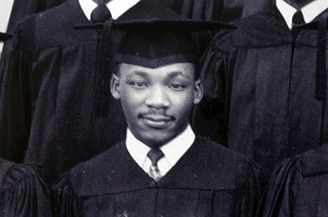 Мартин Лютер Кинг в юности