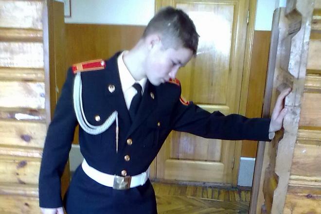Иван Валеев в суворовском училище